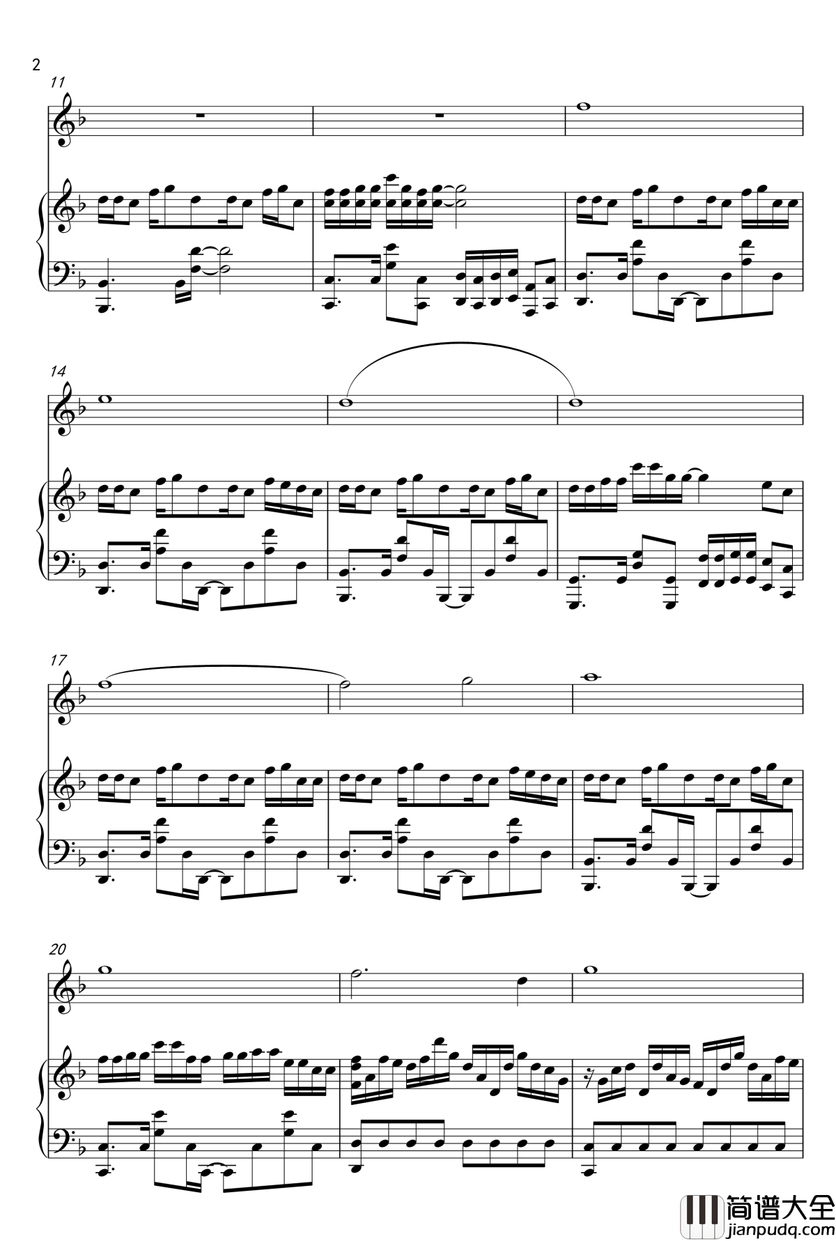 Brynhildr_In_The_Darkness钢琴谱_极黑的布伦希尔特