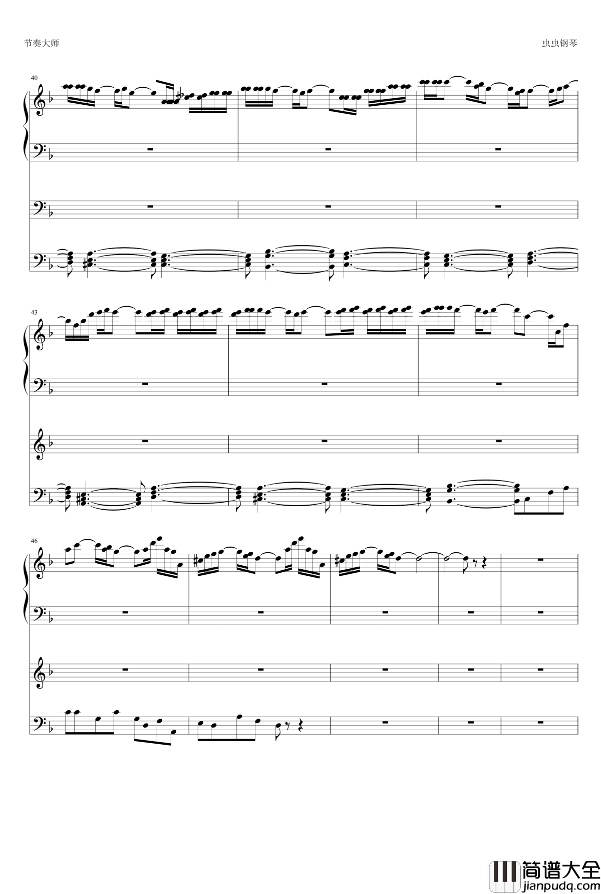 紫色激情钢琴谱_Diana_Boncheva