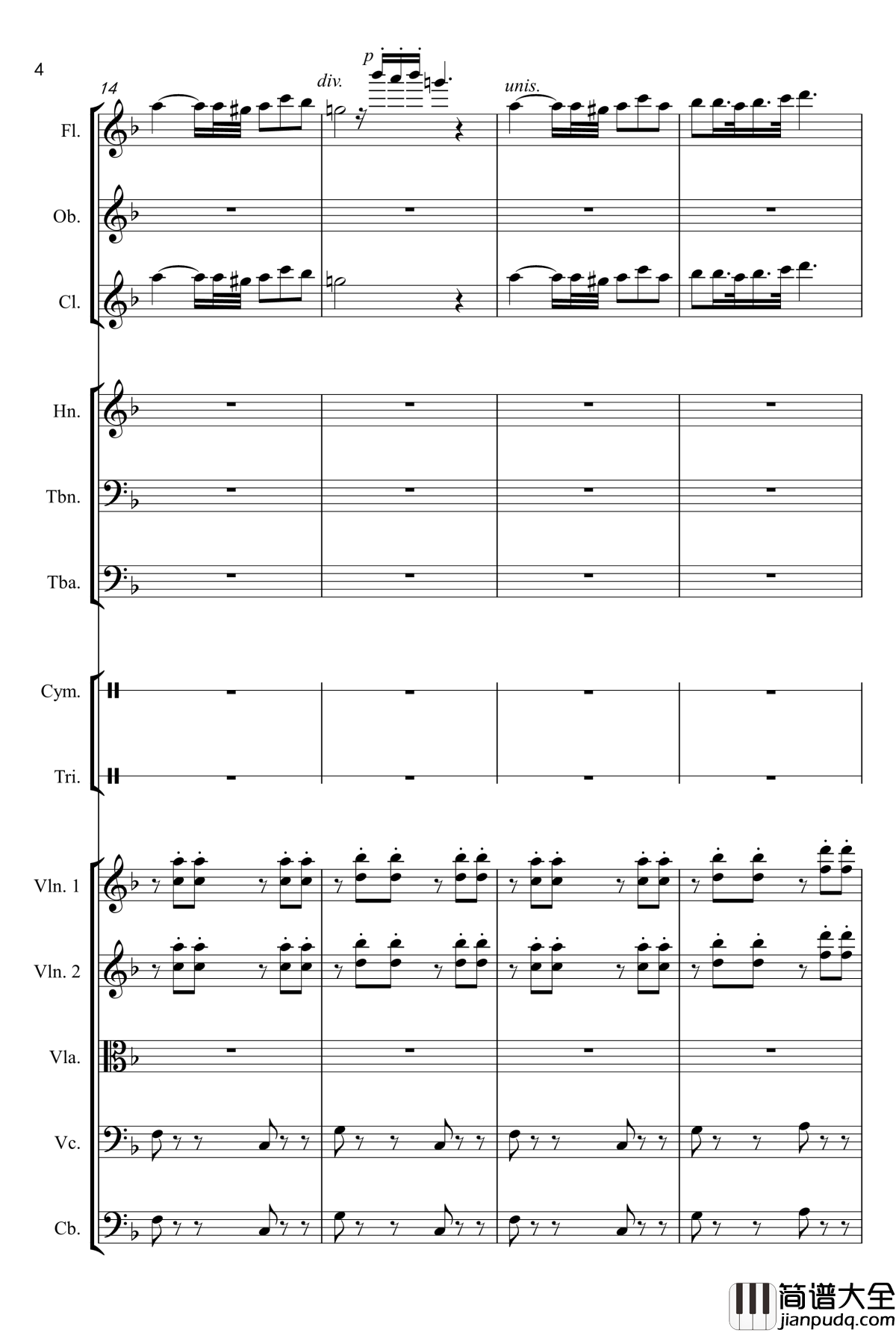 欢乐公主圆舞曲钢琴谱_韩铭佑