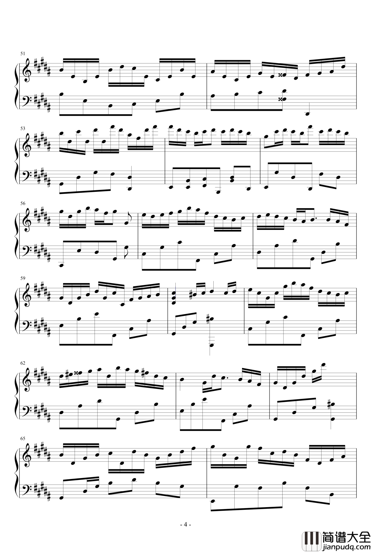 夏日·雨微凉钢琴谱_as2134