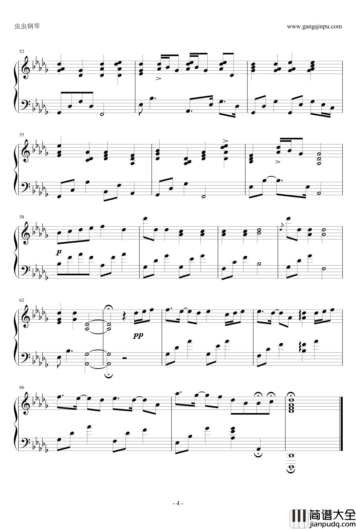 同手同脚钢琴谱_曹轩宾