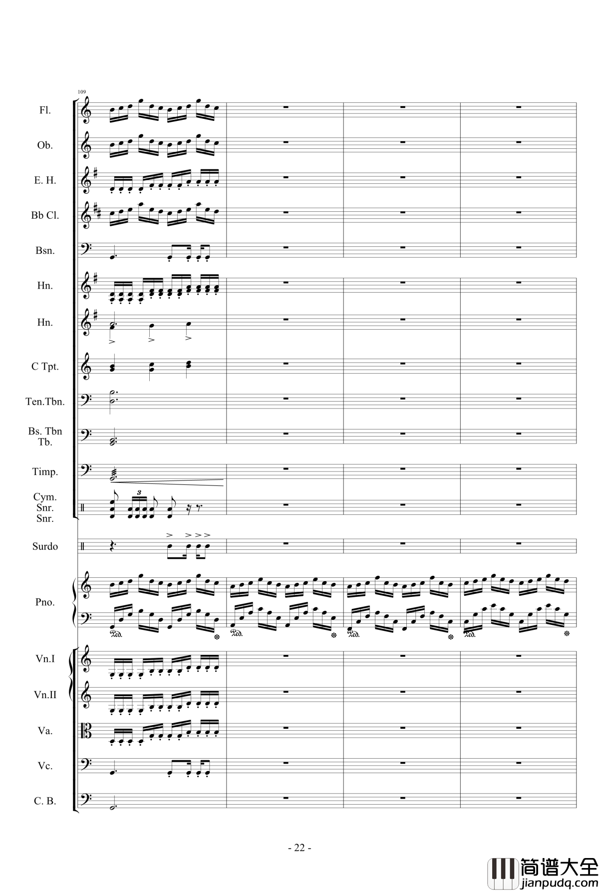 海上的阳光钢琴谱_为钢琴和管弦乐团而作_10572578