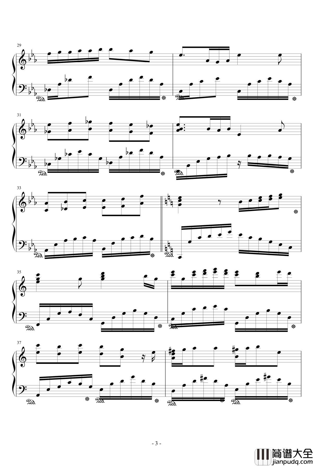 猜心钢琴谱_ellocz