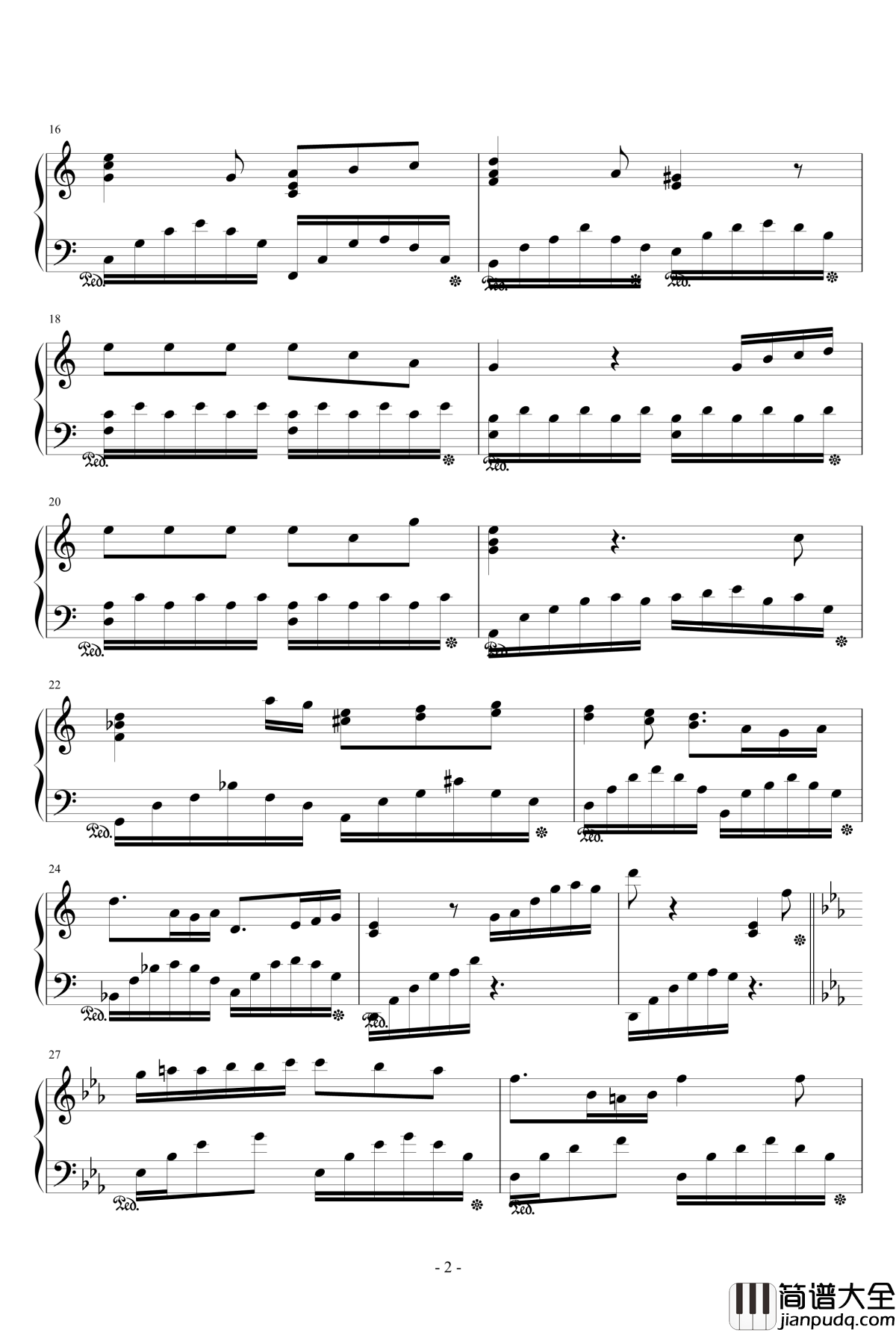 猜心钢琴谱_ellocz