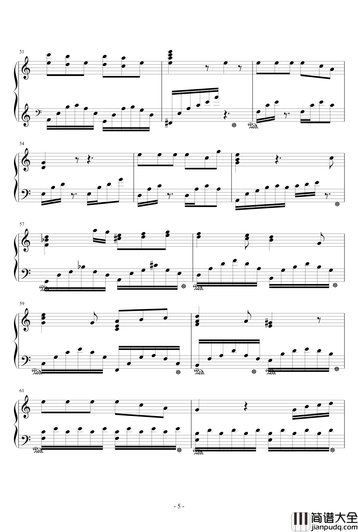 猜心钢琴谱_ellocz