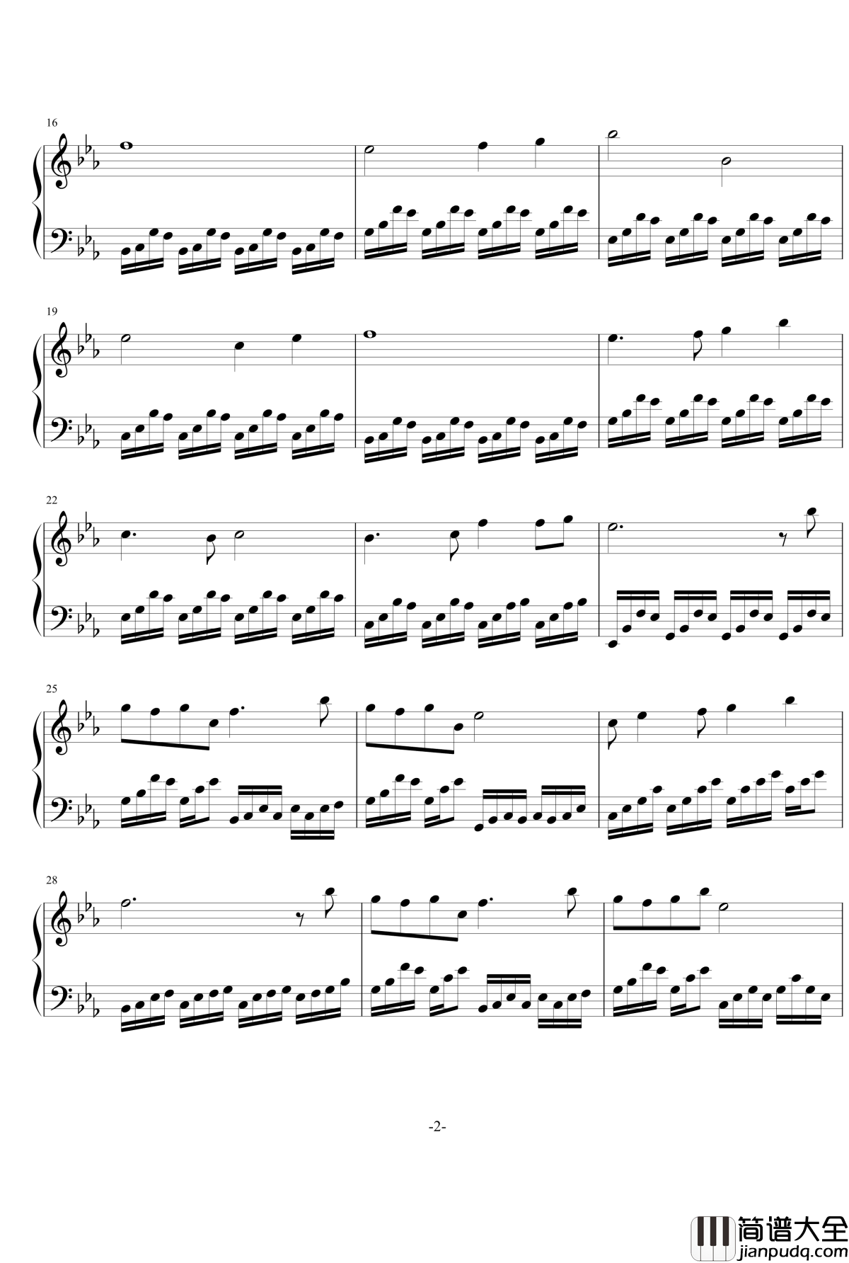 惜落钢琴谱_為妳而舞