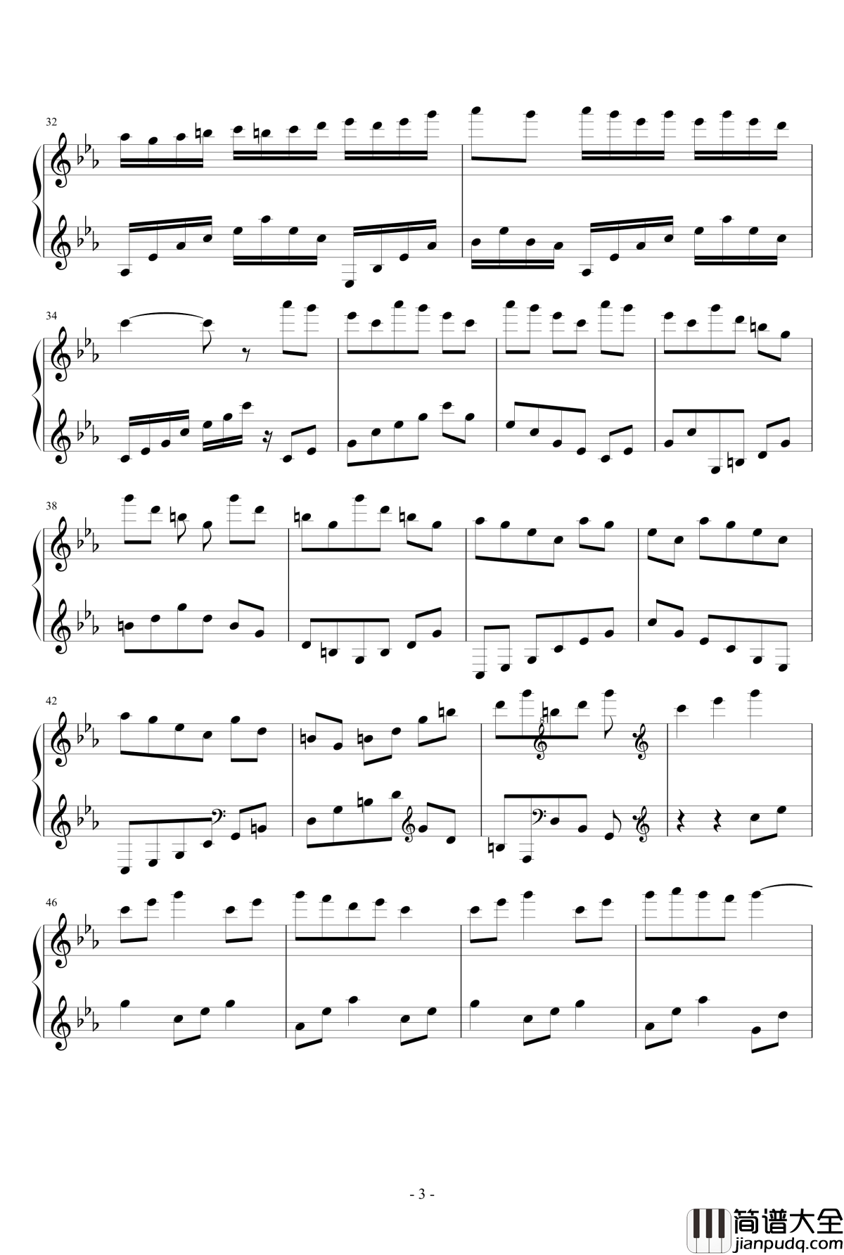 燕草将芜钢琴谱_白菜竹菌