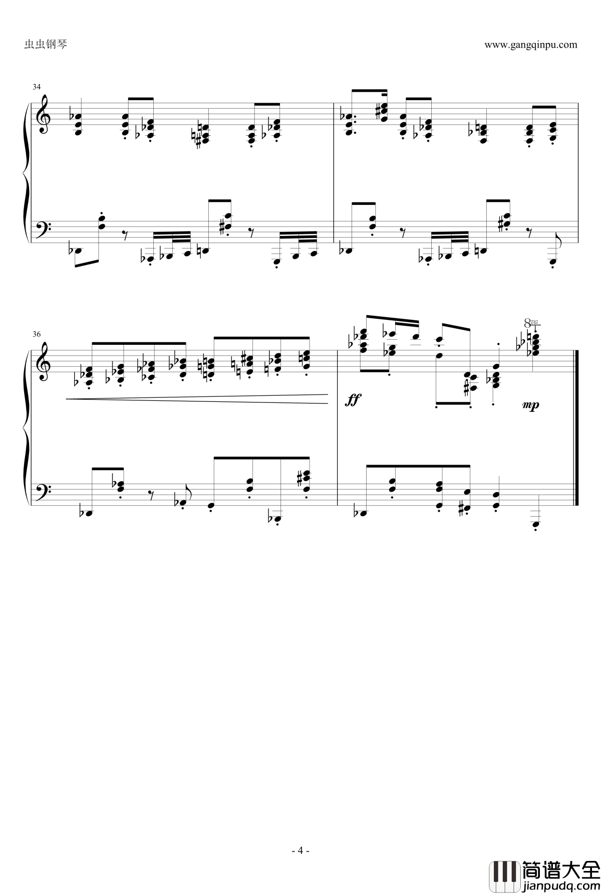 小品钢琴谱_半璧