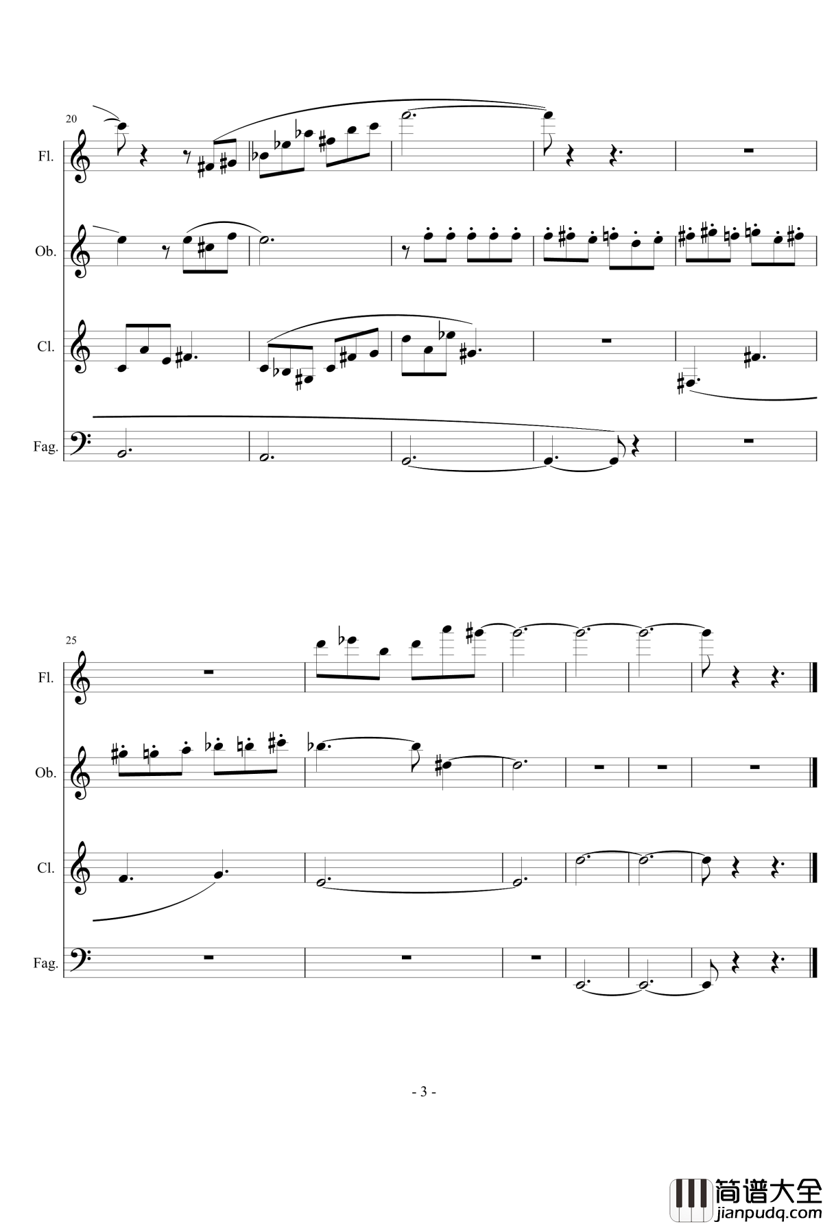 纪念勋伯格逝世60周年钢琴谱_无题_流行追梦人