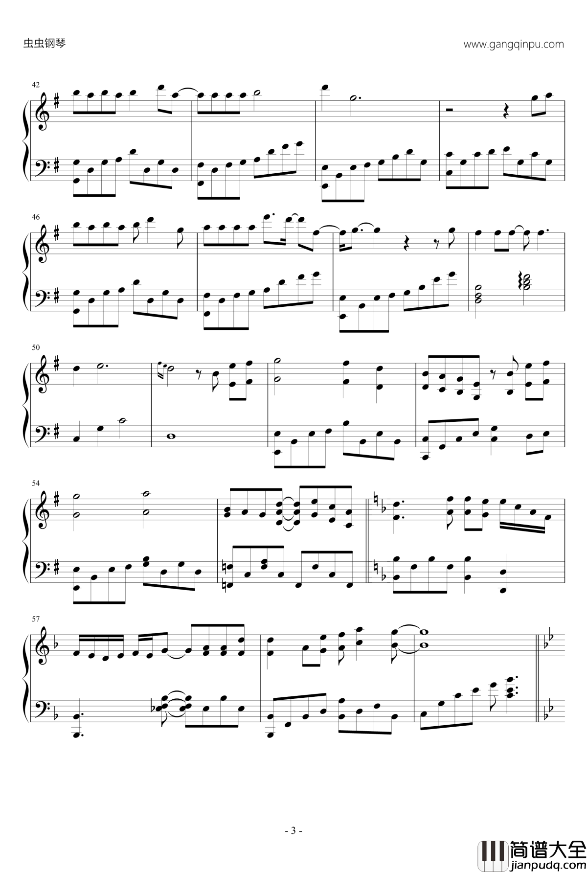 为你我受冷风吹钢琴谱_林忆莲