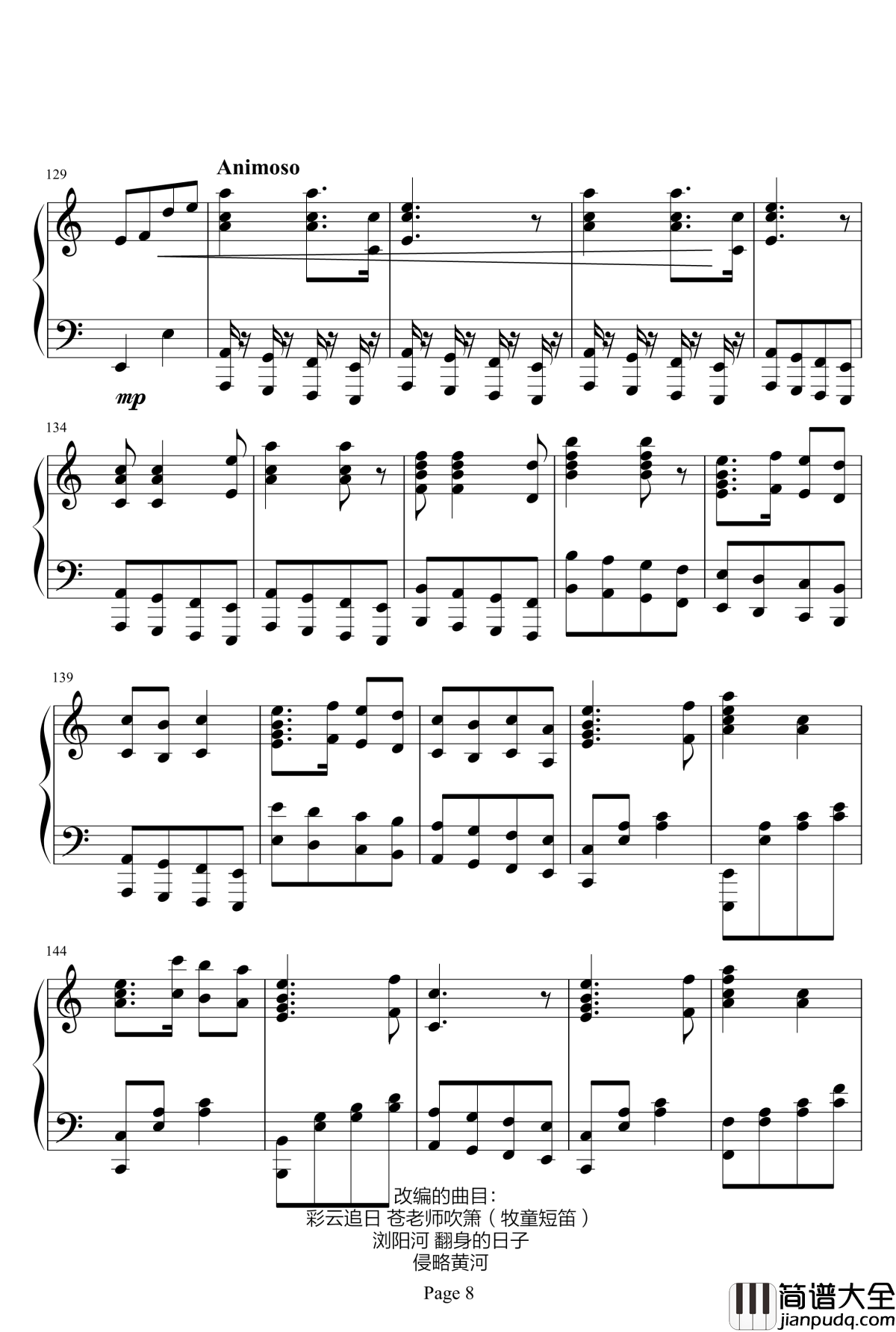 日本调式民族钢琴曲大合集钢琴谱_宋予陌