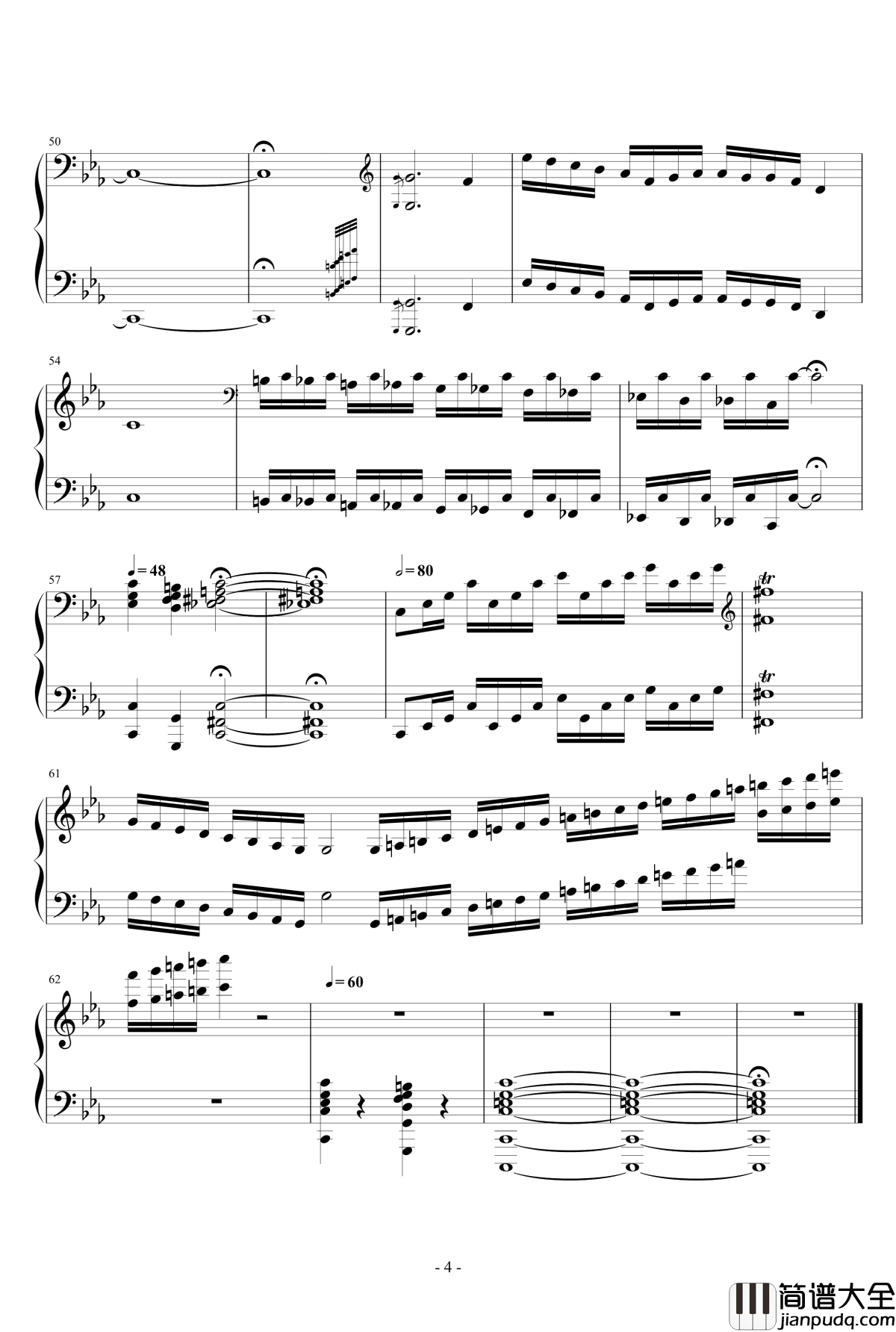 第二號奏鳴曲钢琴谱_sm30405