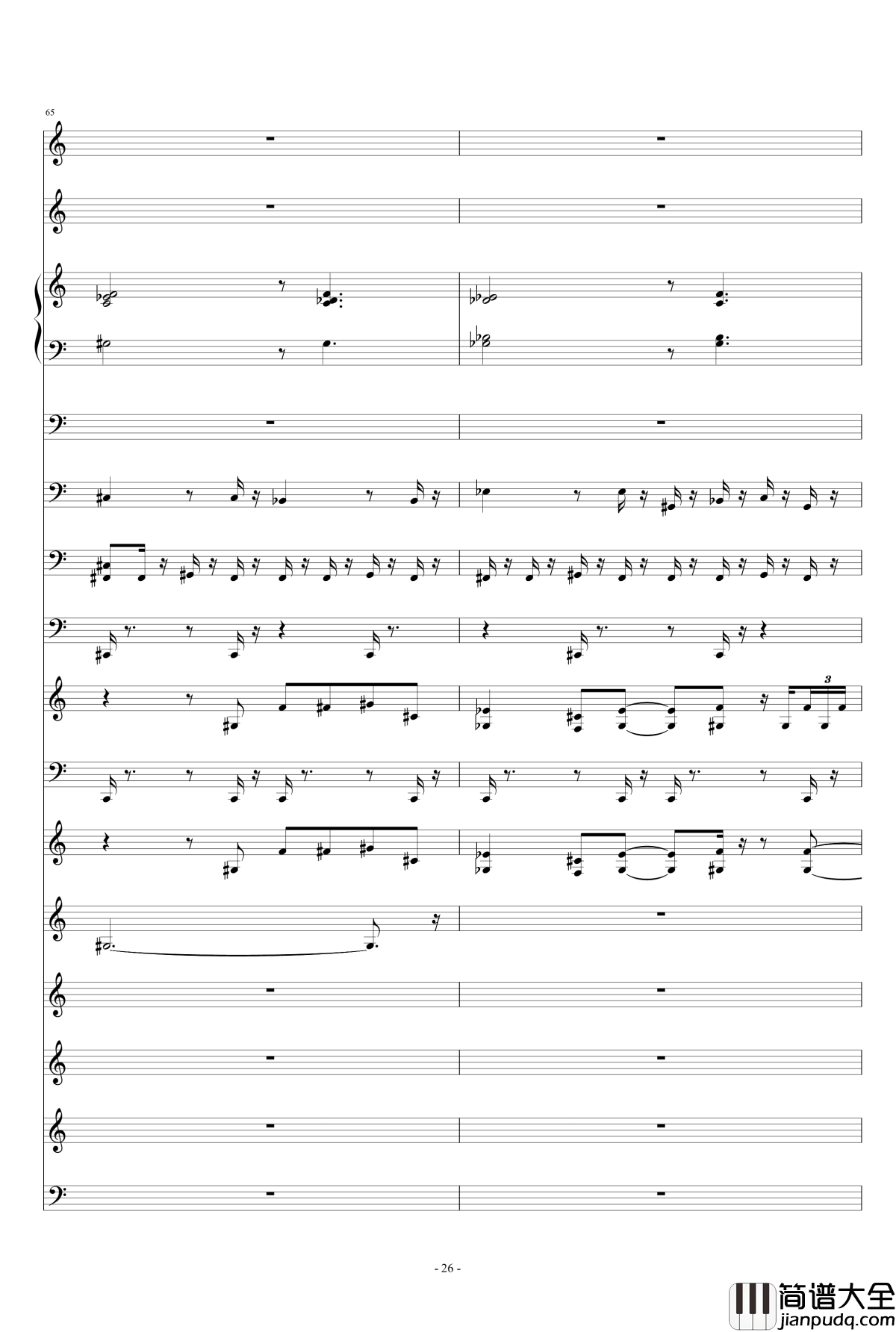 滴滴答答太阳雨钢琴谱_thisisit2009