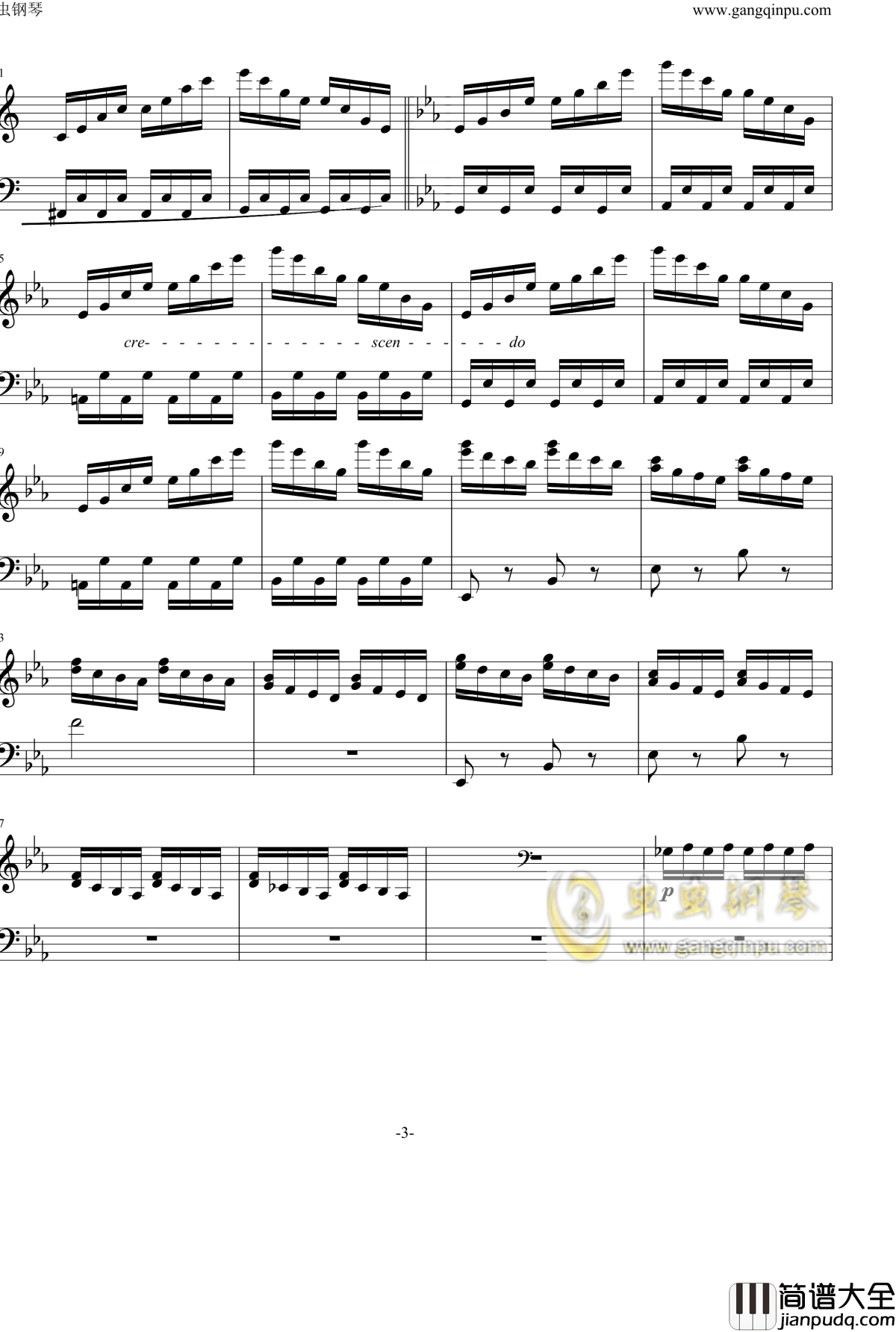 托卡塔钢琴谱_李斯特