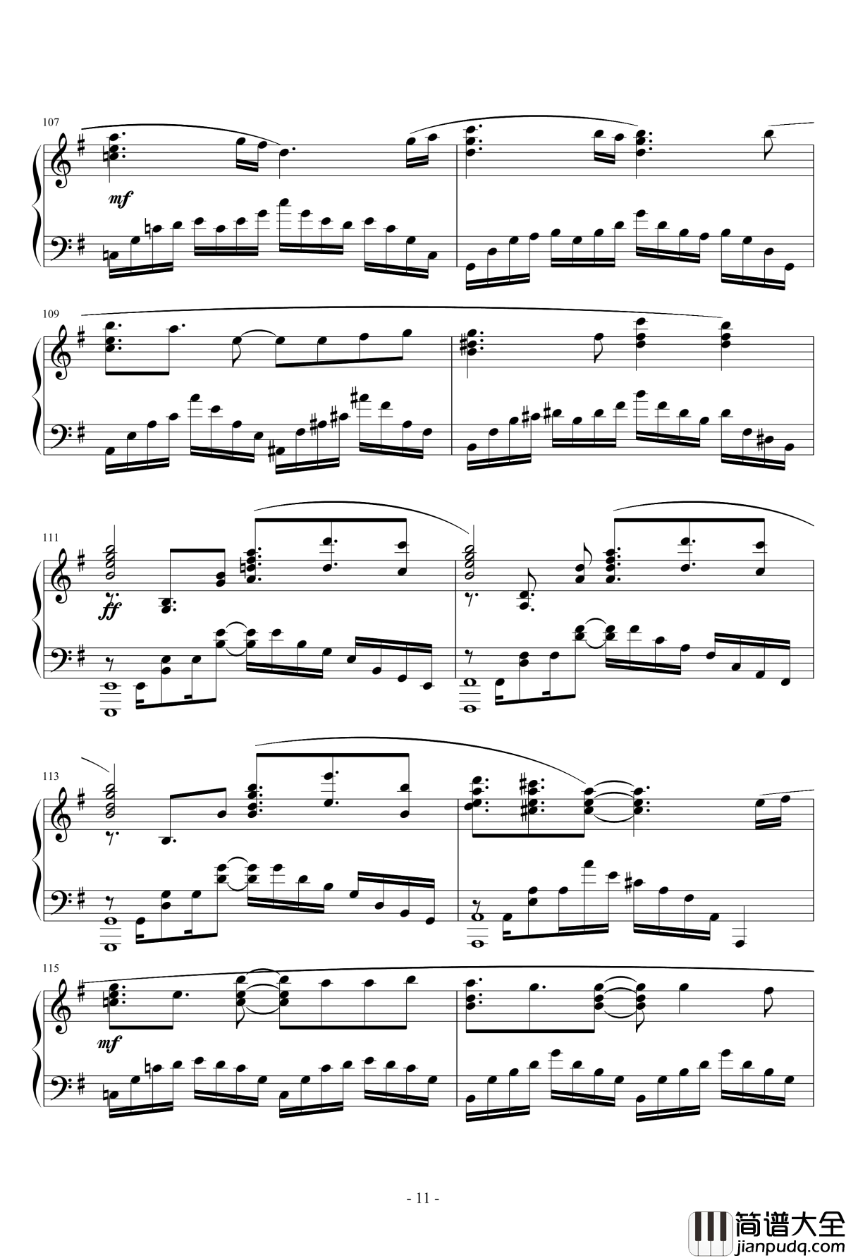 No_Game_No_Life_OP钢琴谱_完整版_游戏人生