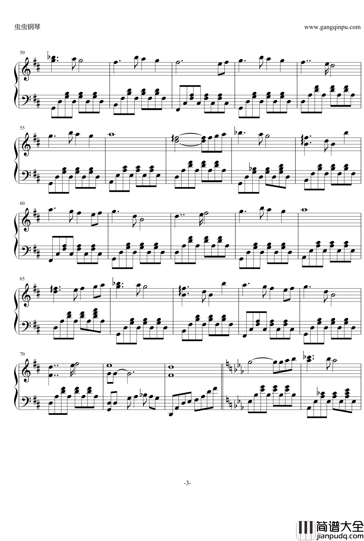 Sweet_Rain钢琴谱_Dambi