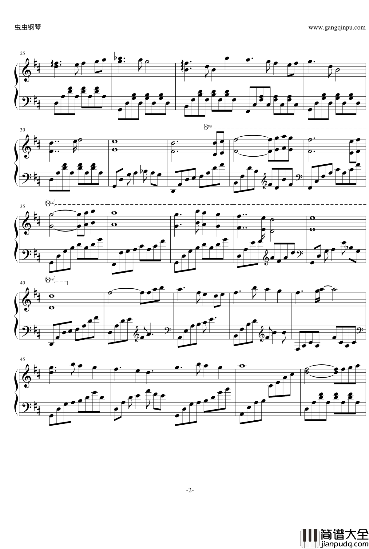 Sweet_Rain钢琴谱_Dambi