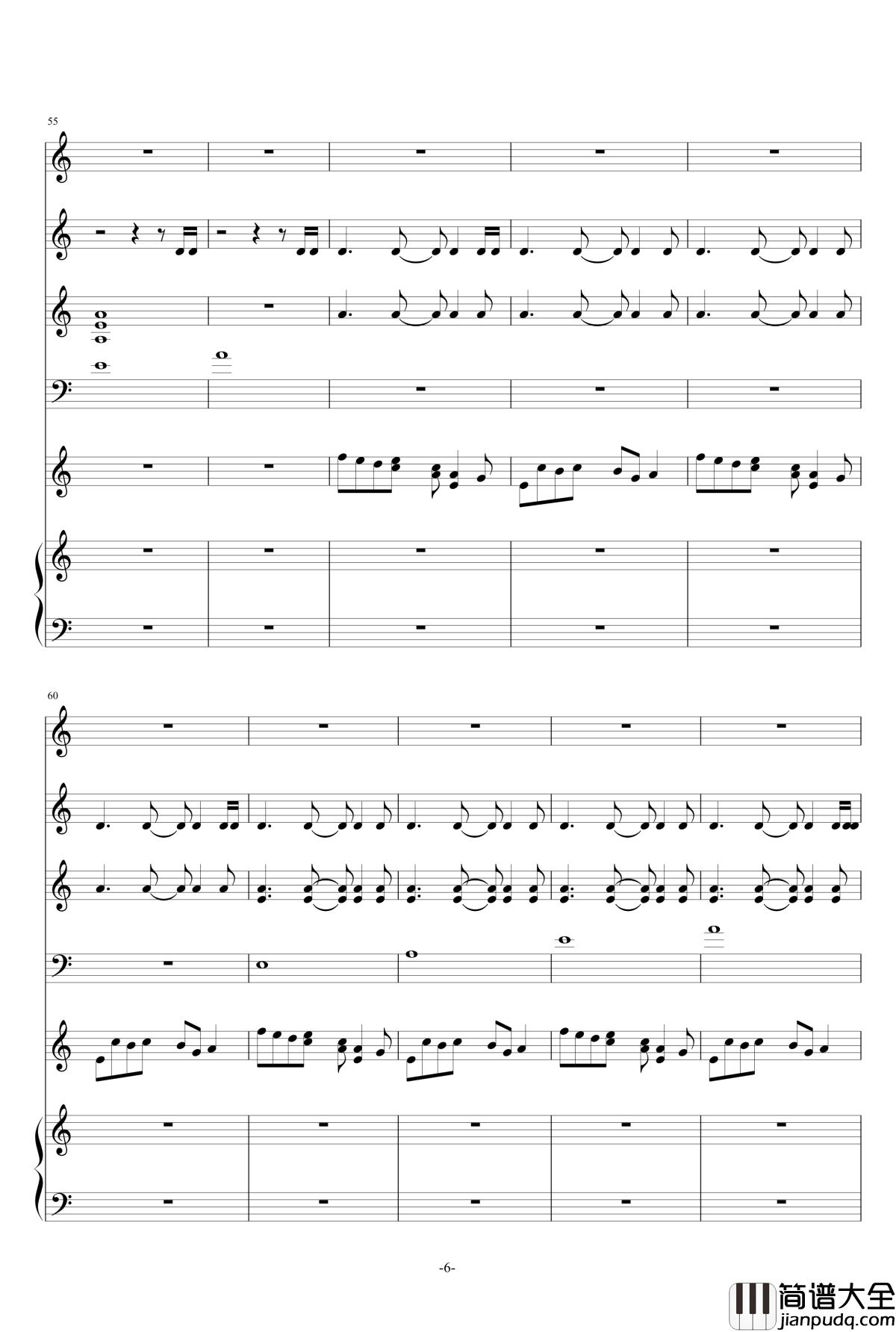 蔷薇战场钢琴谱_q932152571