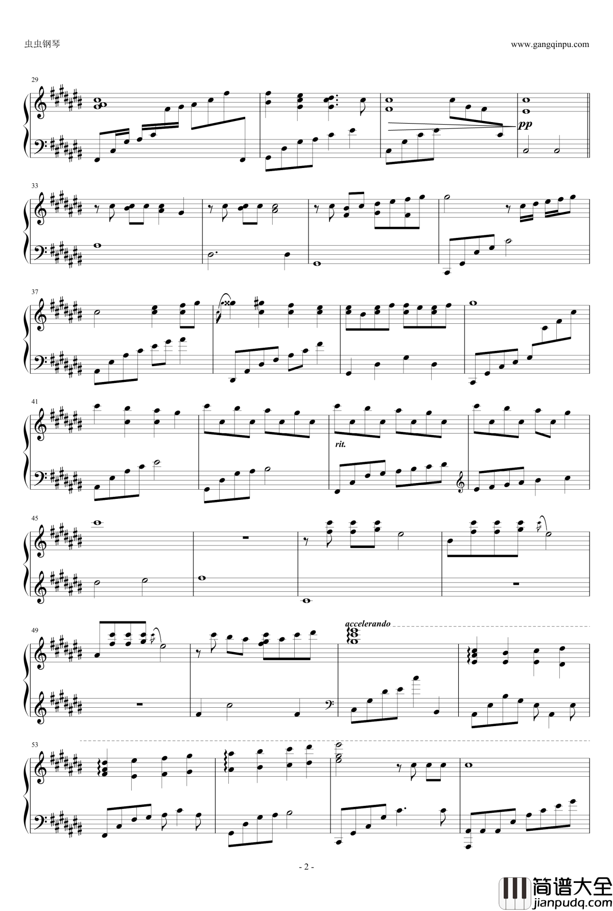 Homecoming钢琴谱_Qiz