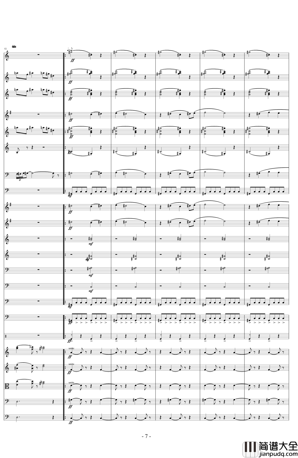 动物世界钢琴谱_10572578