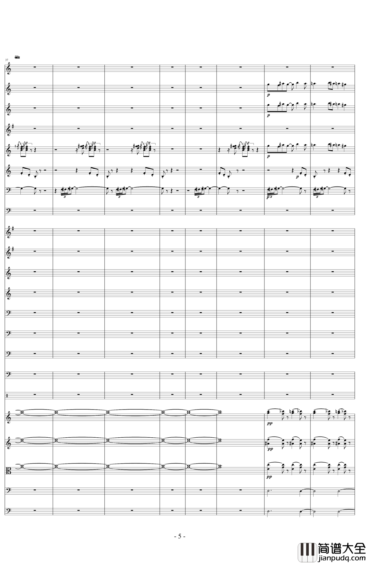 动物世界钢琴谱_10572578