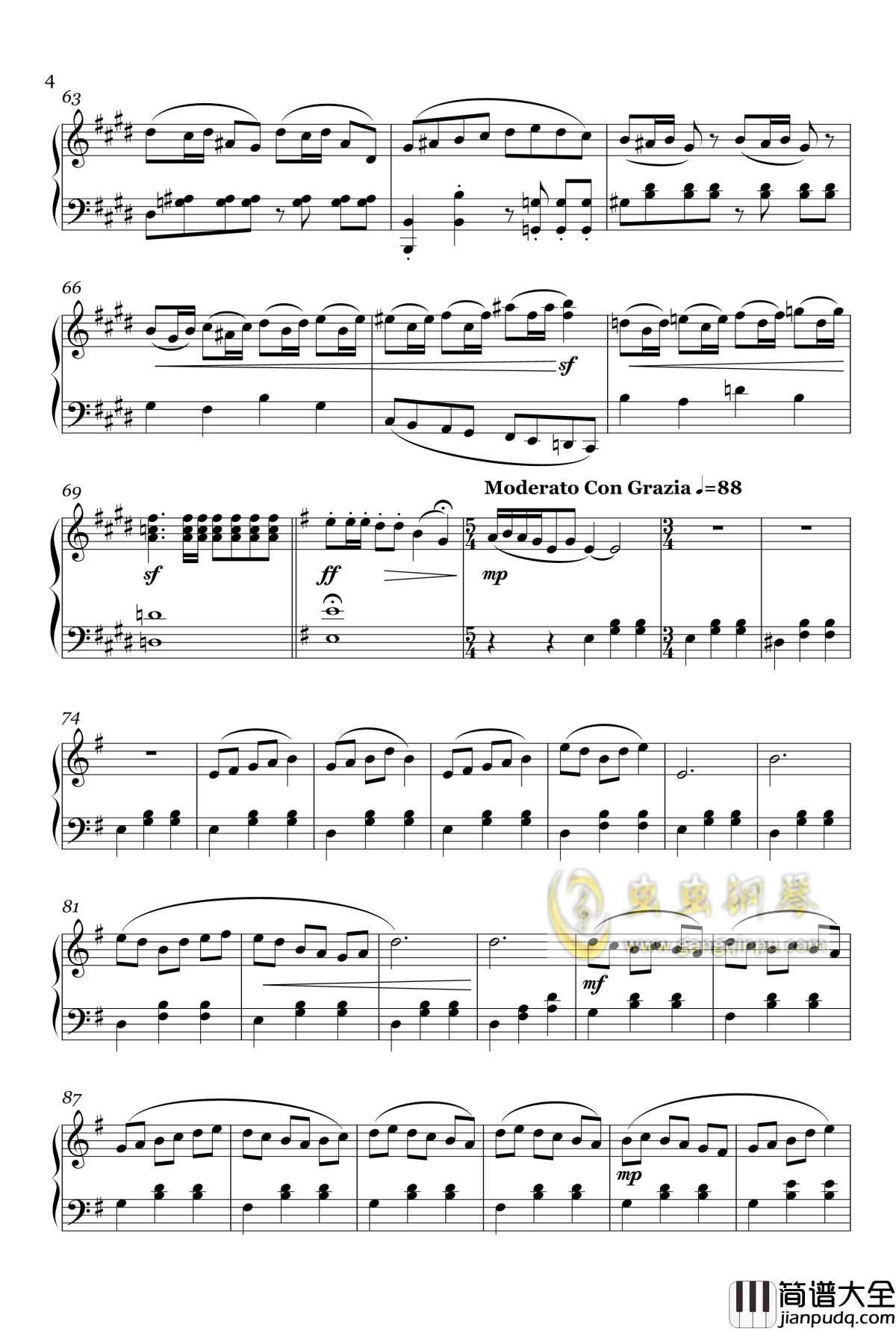 マイムマイム功夫曲钢琴谱_作废_niconico