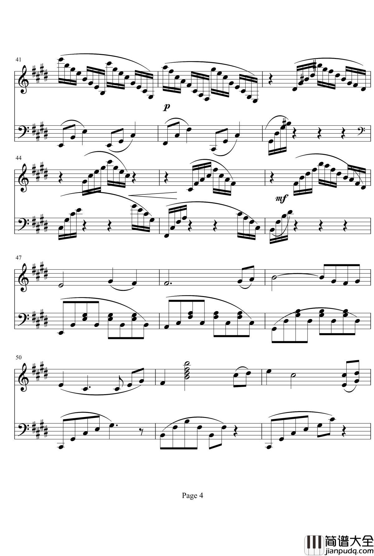 蓝钢琴谱_项道荣