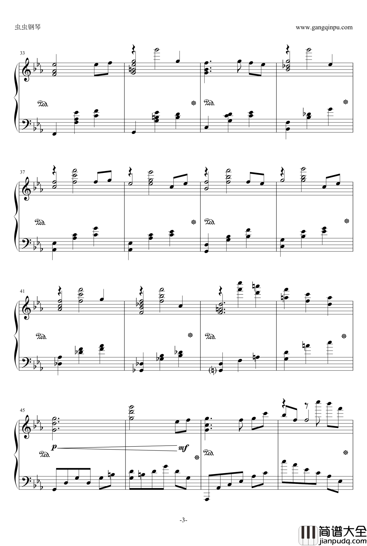 Euterpe钢琴谱_罪恶王冠__唯美简化版_Guilty_Crown_泽野弘之