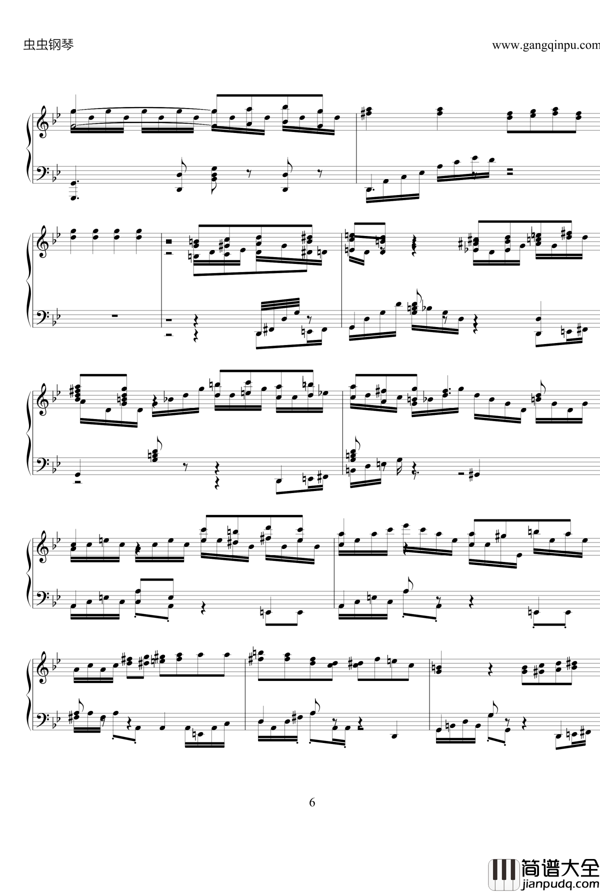 por_una_cabeza钢琴谱_小改_卡洛斯·葛戴尔