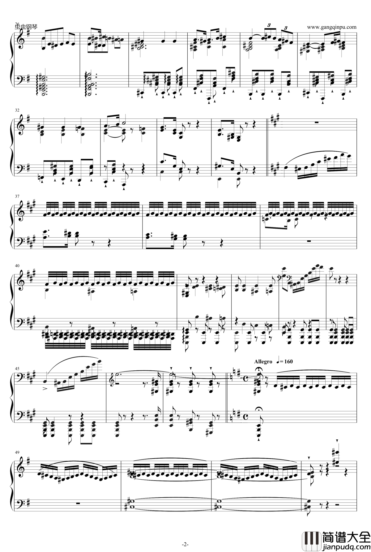 威廉·退尔序曲钢琴谱_李斯特S.552