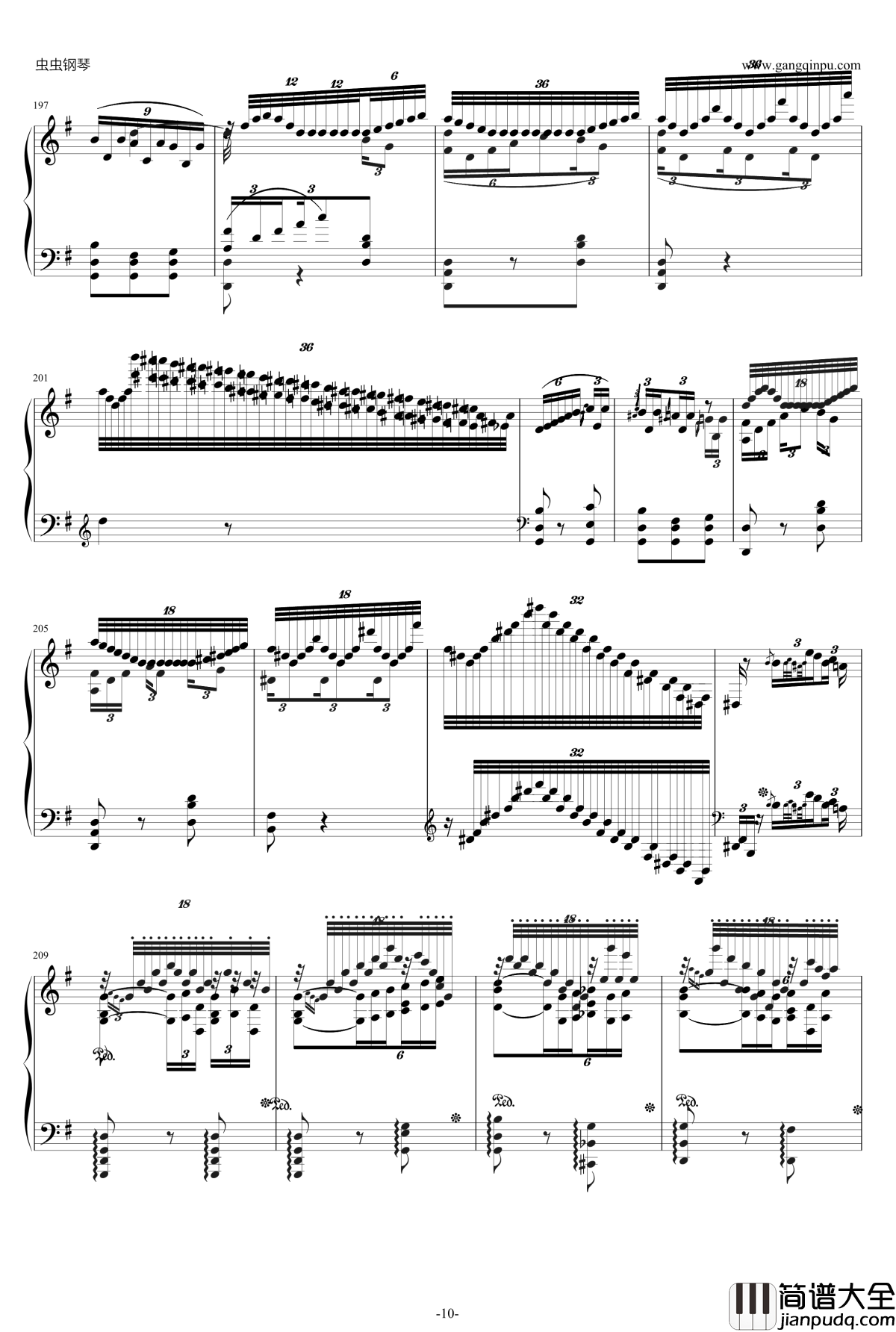 威廉·退尔序曲钢琴谱_李斯特S.552