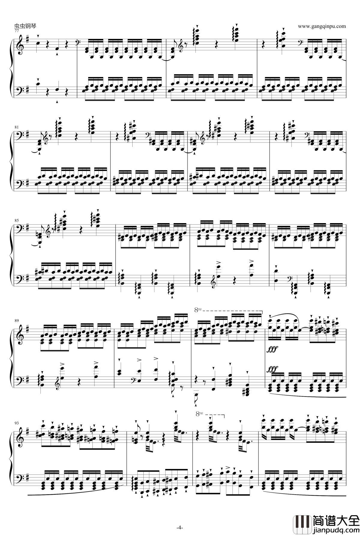 威廉·退尔序曲钢琴谱_李斯特S.552