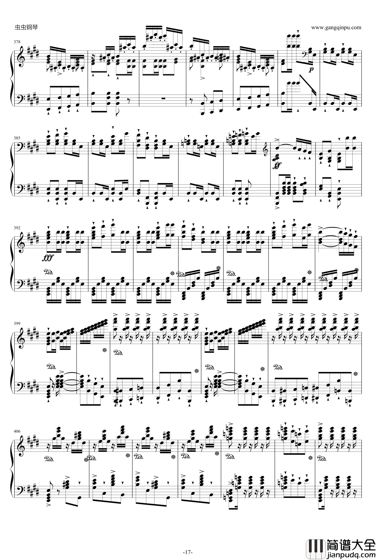 威廉·退尔序曲钢琴谱_李斯特S.552