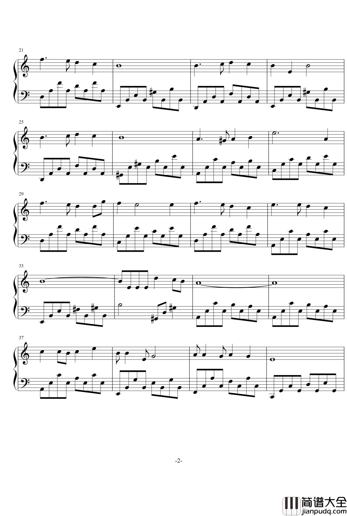 Autumn钢琴谱_為妳而舞