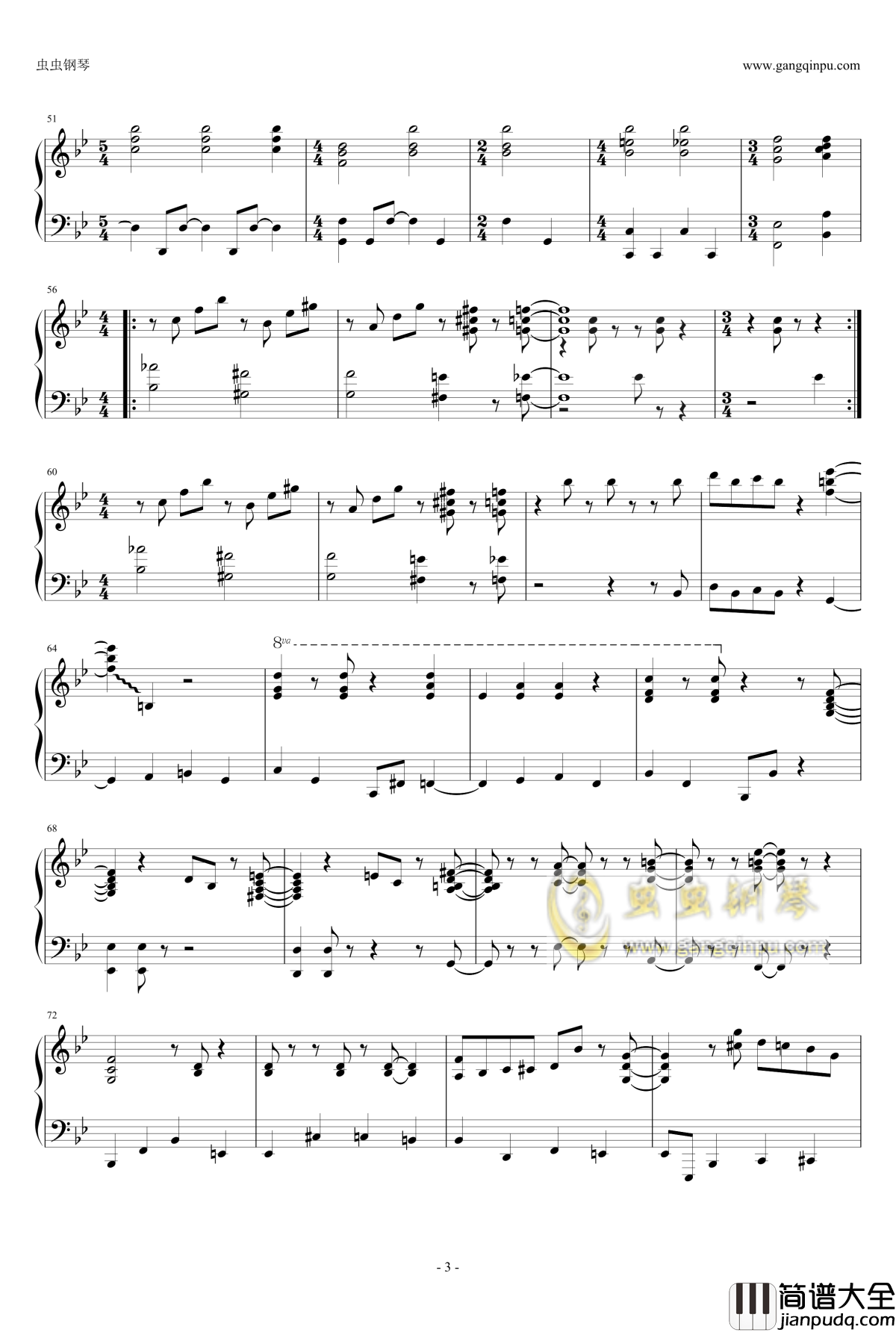 Sunnyside_Apple钢琴谱_独奏_松本あすか