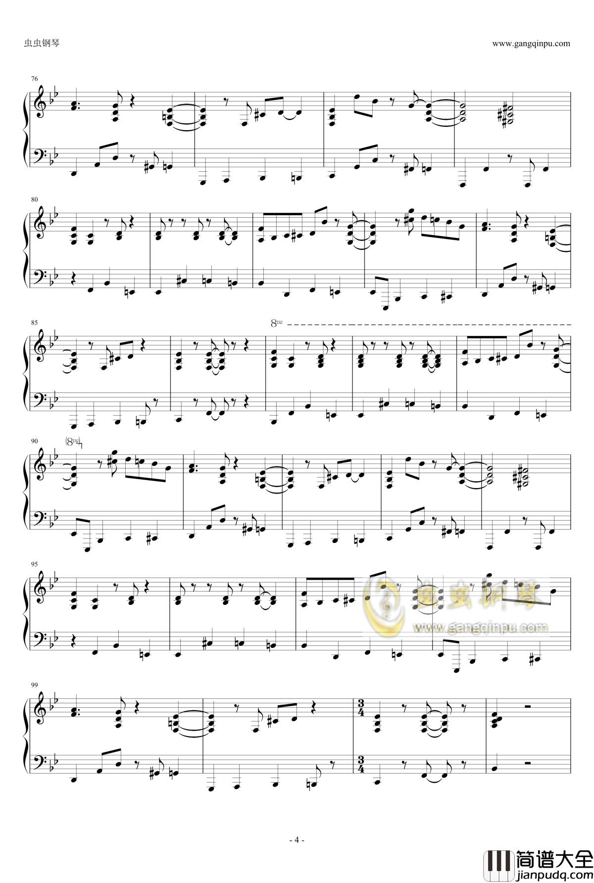 Sunnyside_Apple钢琴谱_独奏_松本あすか