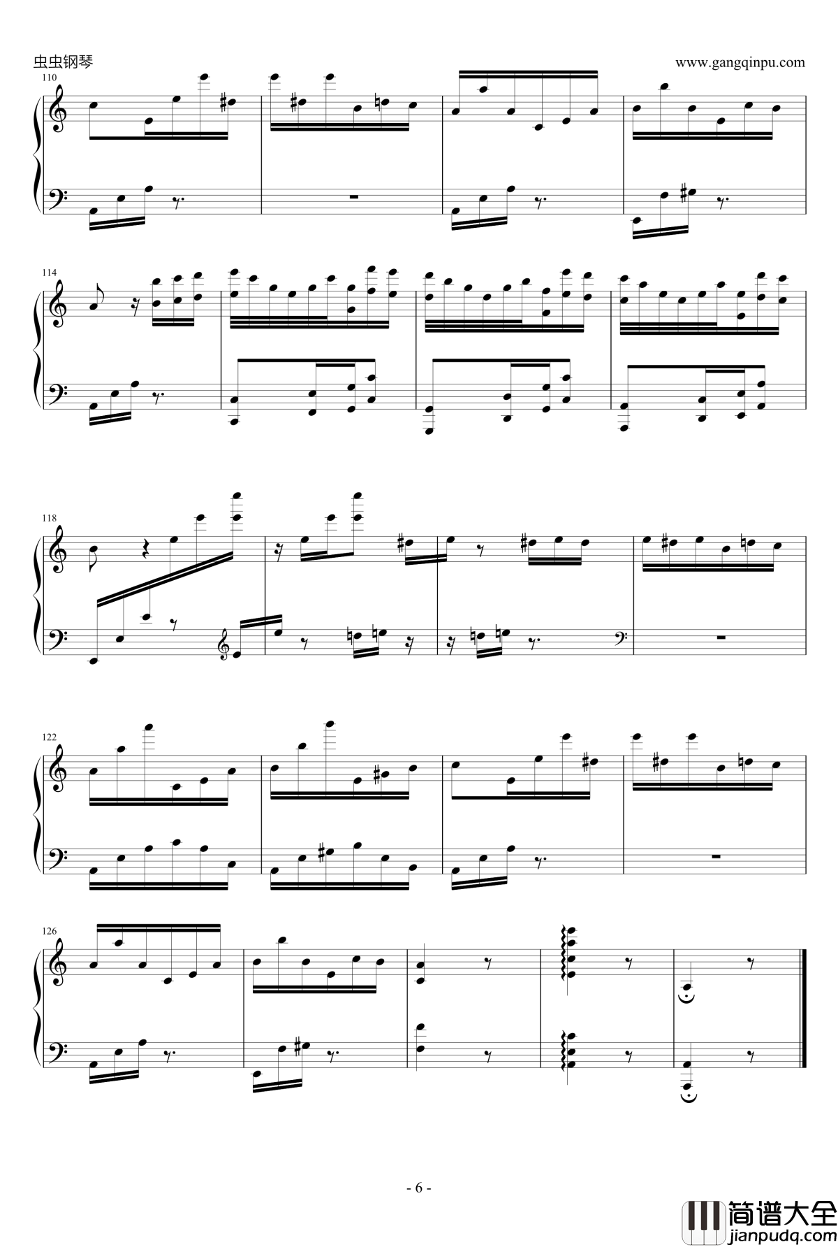 爱丽丝畅想曲钢琴谱_贝多芬_beethoven