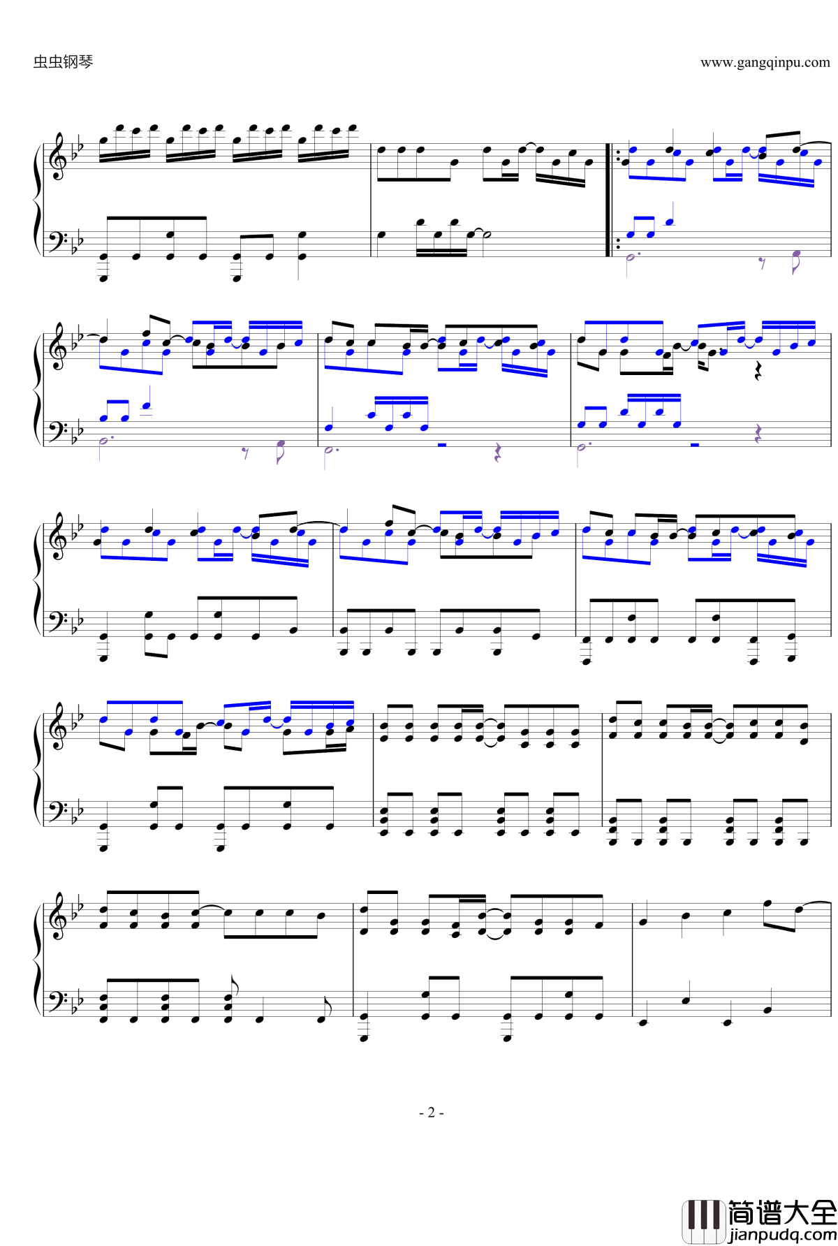 山河永幕钢琴谱_河图