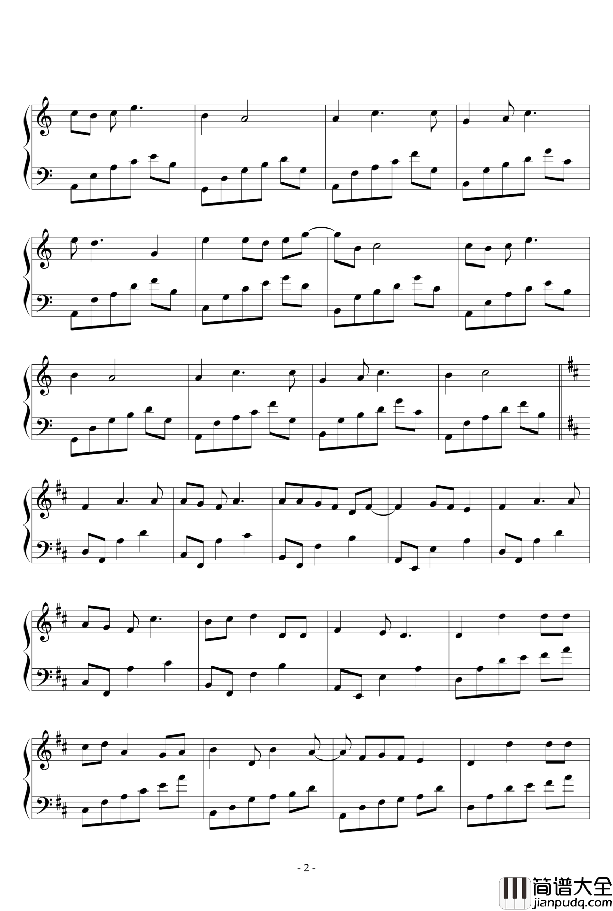 受难的主钢琴谱_keyares