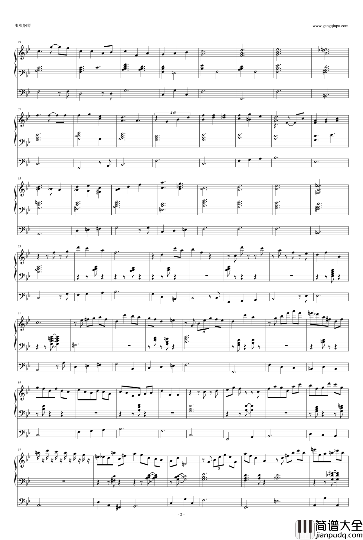 Yokohama_Waltz钢琴谱_三行_Louis_van_Dijk_Trio