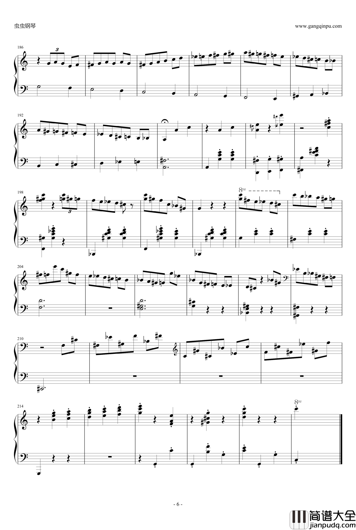 Jitterbug_Waltz钢琴谱_独奏_Fats_Waller