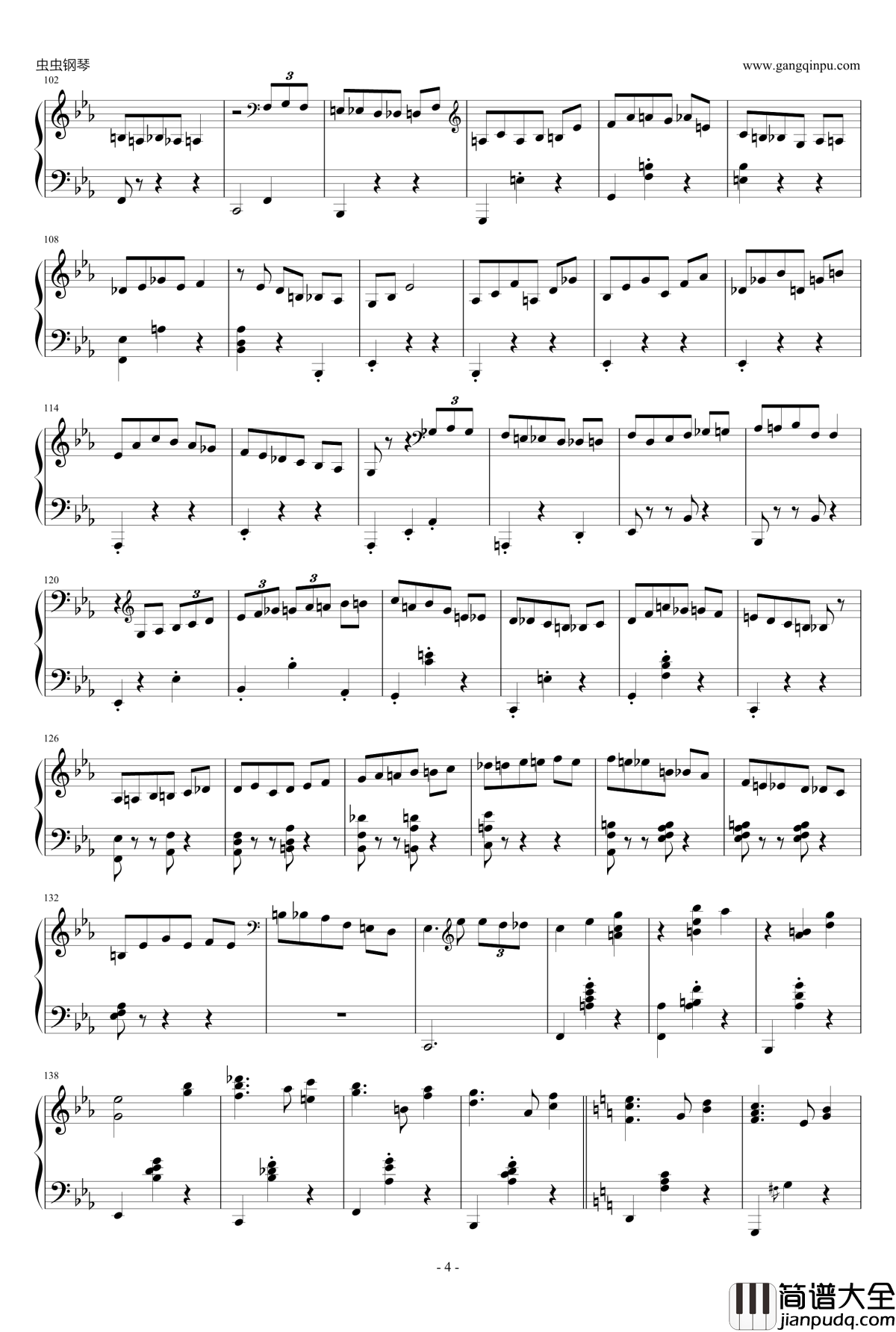 Jitterbug_Waltz钢琴谱_独奏_Fats_Waller