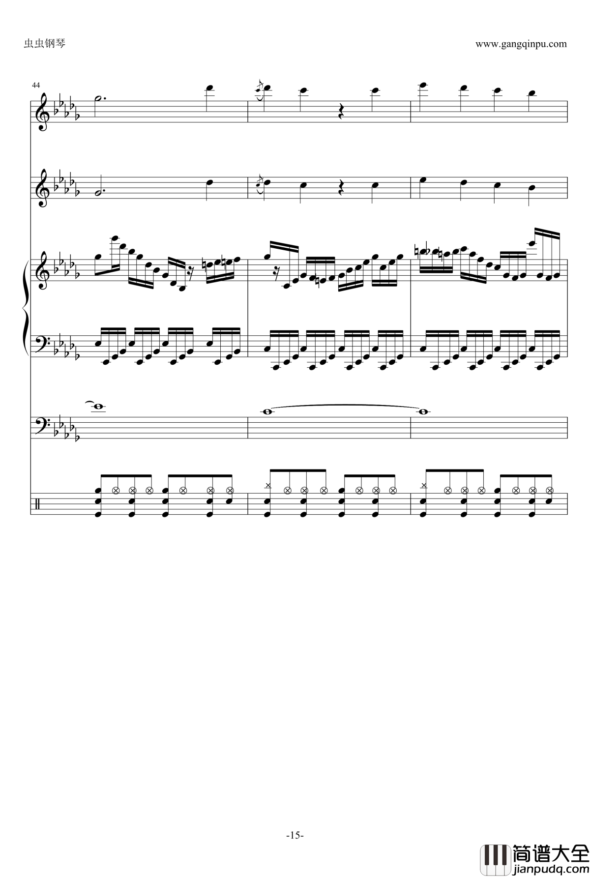 Cytus_L钢琴谱_Lost_Cytus