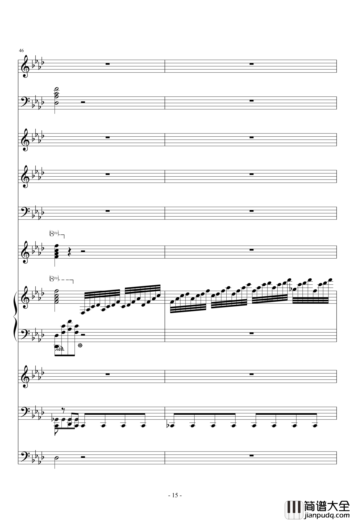 冬日的私语钢琴谱_ellocz