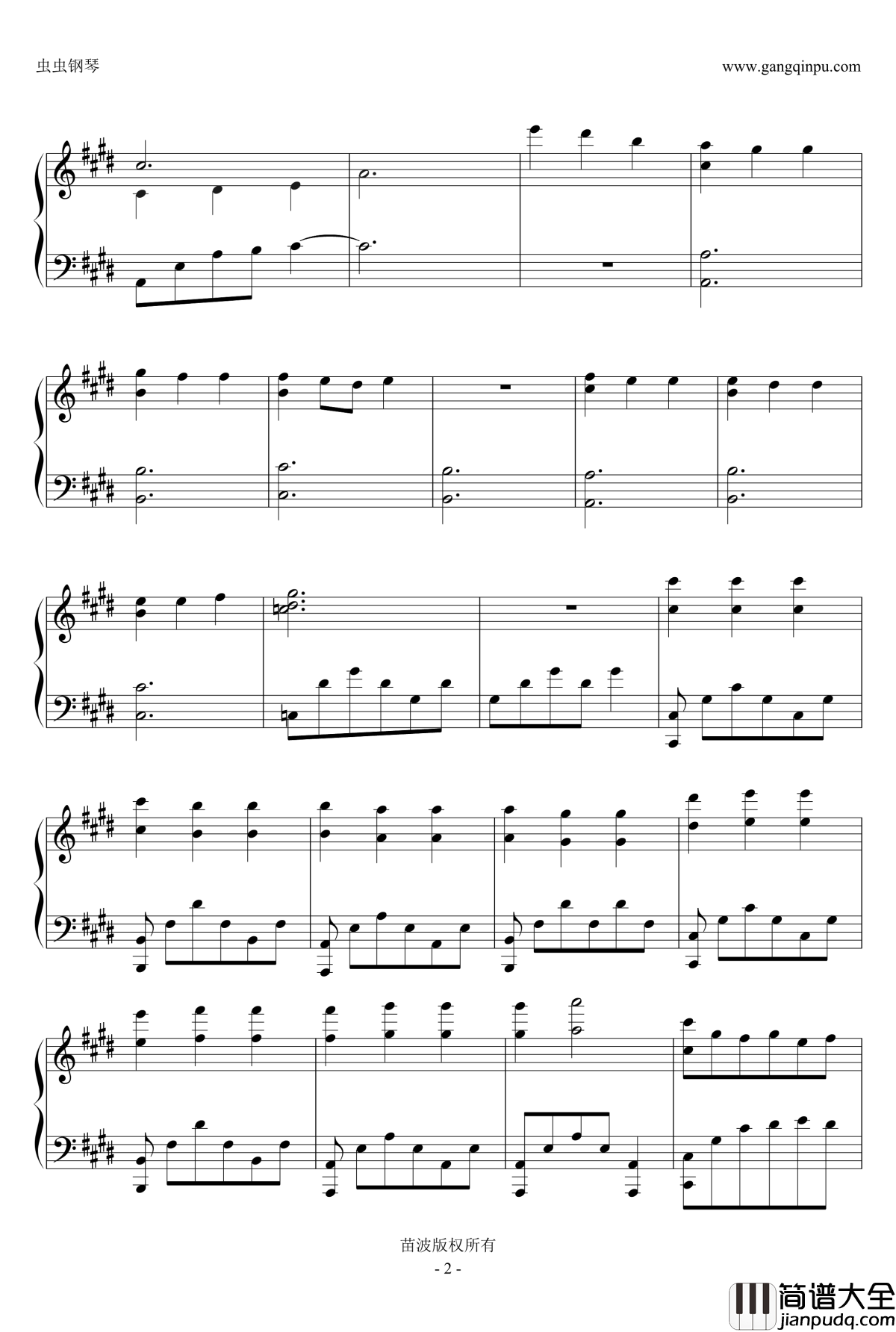 Promise钢琴谱_Doctor异乡人_O.S.T背景音乐