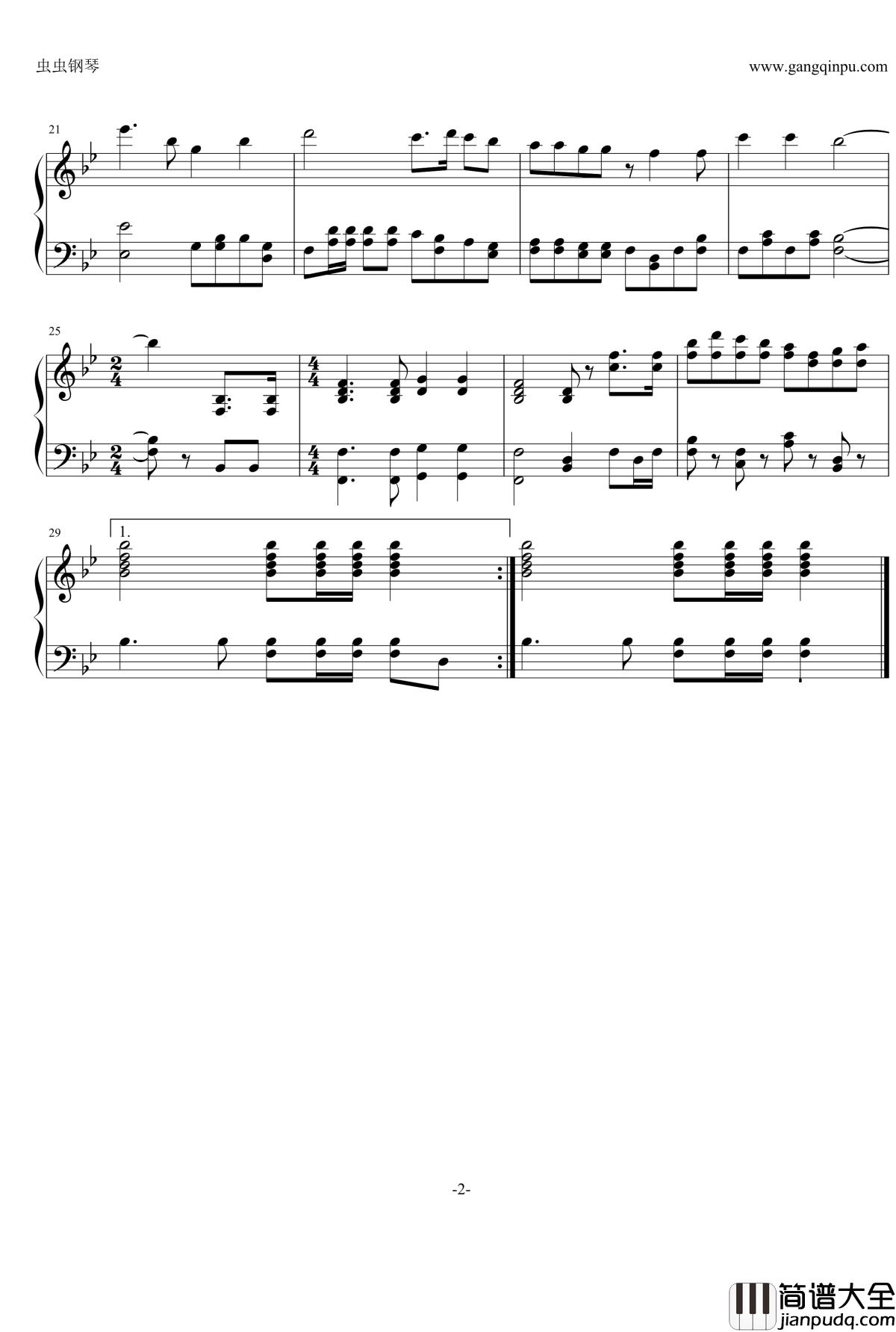 银河航路钢琴谱_宇宙战舰大和号