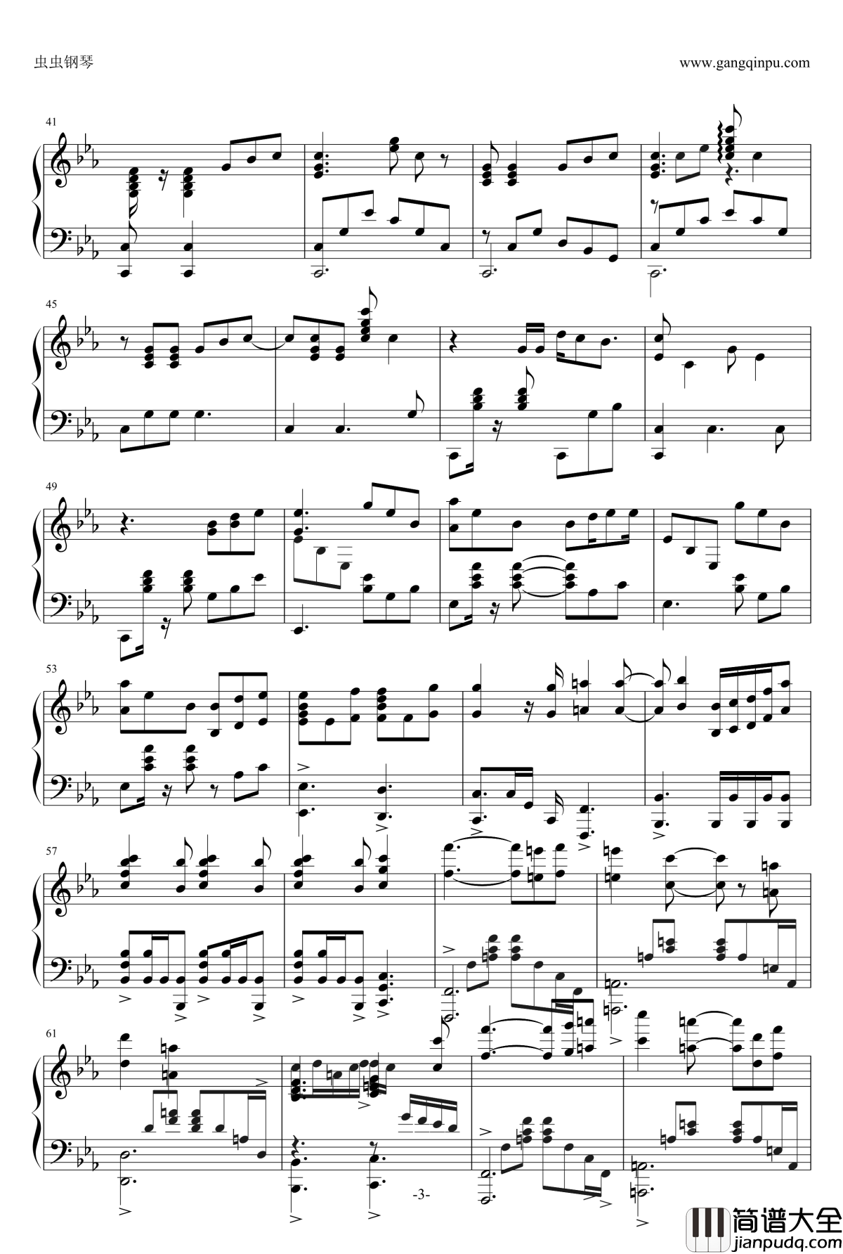 We_are_the_champions钢琴谱_激昂_Queen