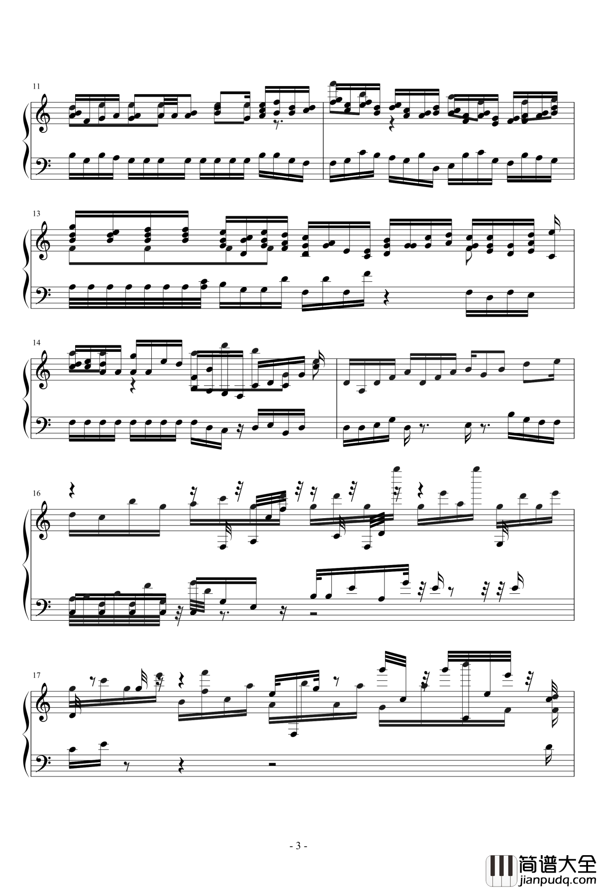 劳哈给钢琴谱_原创高难度钢琴曲_COMICKER