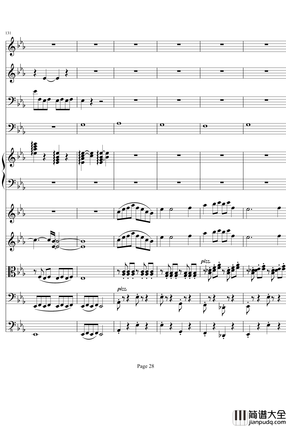 一个女孩的梦钢琴谱_项道荣_交响诗