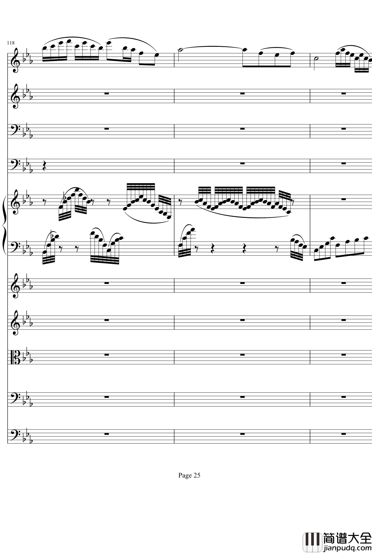 一个女孩的梦钢琴谱_项道荣_交响诗